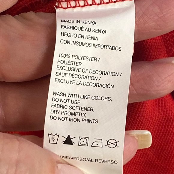 (6-164) NWT Izod Red Button Down Short Sleeve Polo - Picture 3 of 8